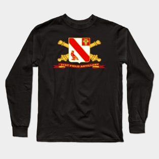 21st field artillery w br ribbon Long Sleeve T-Shirt